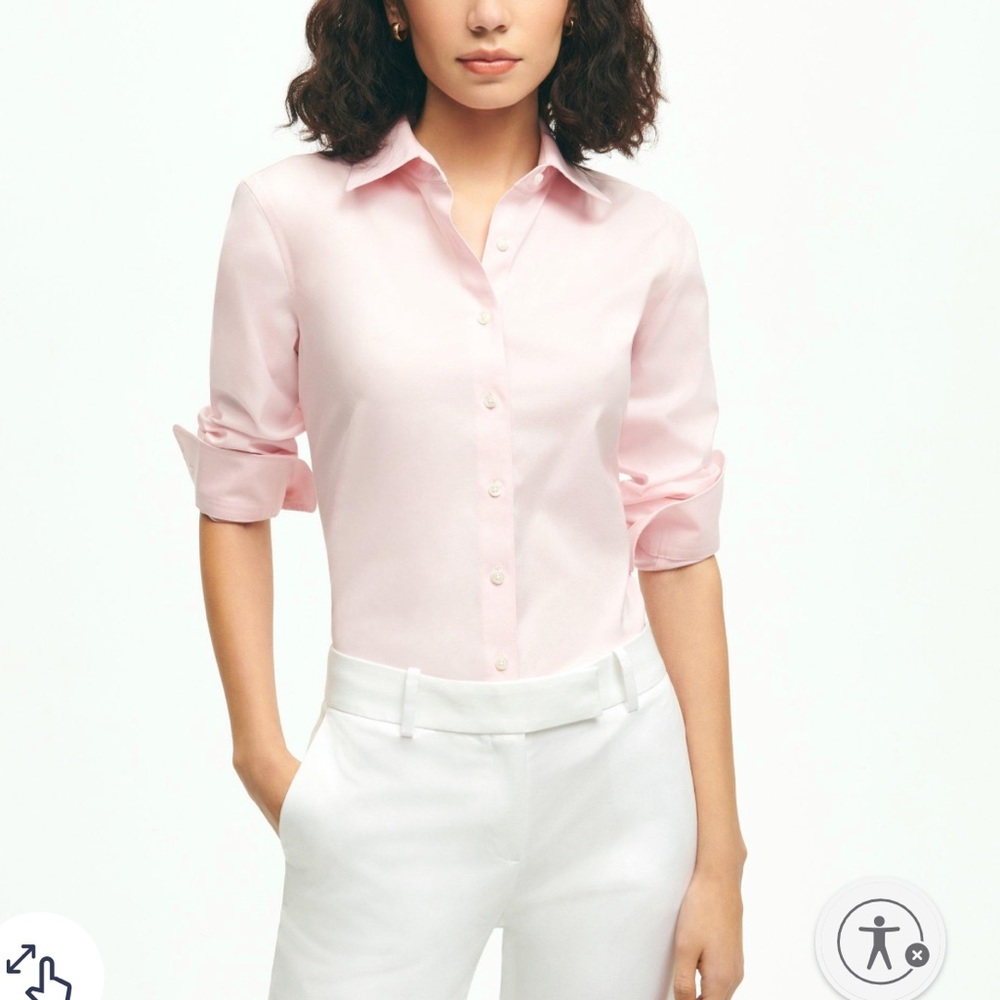 Brooks Brothers Womens fitted Oxford size 4